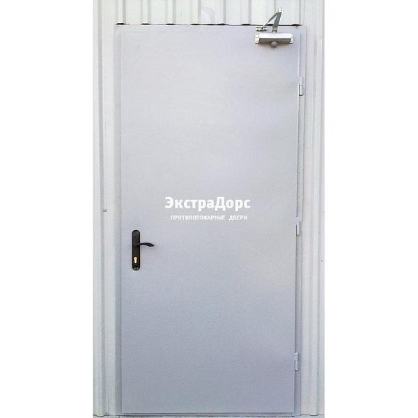 Противопожарная дверь EI 30 3 типа белая металлическая в Егорьевске  купить