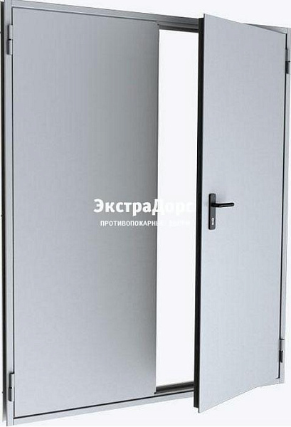 Противопожарная дверь двухстворчатая дымогазонепроницаемая в Егорьевске  купить