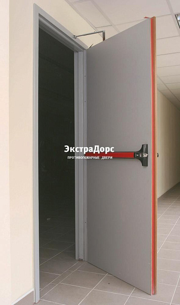 Дверь противопожарная металлическая глухая EI 90 с антипаникой в Егорьевске  купить