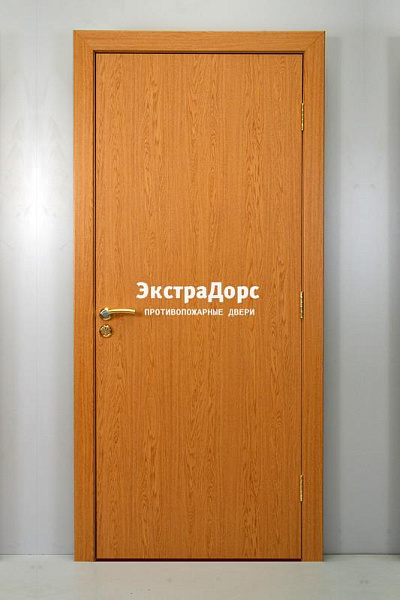 Противопожарная дверь с мдф медовый дуб в Егорьевске  купить