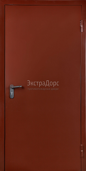 Противопожарная дверь EI 45 дымогазонепроницаемая металлическая однопольная в Егорьевске  купить