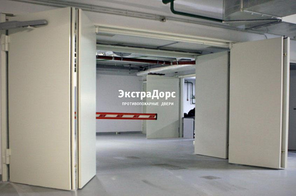 Складывающиеся автоматические противопожарные ворота в Егорьевске  купить