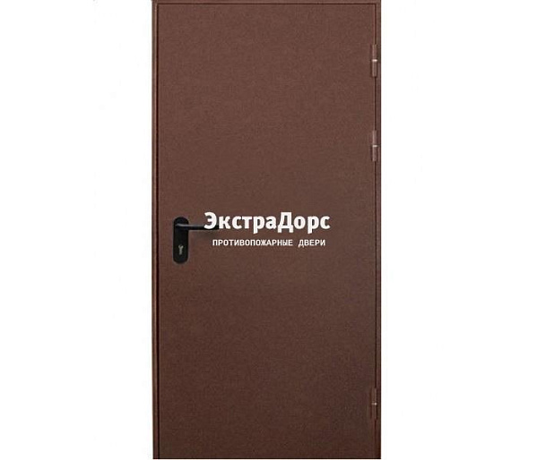 Противопожарная дверь EI 60 ДПМ 2 типа коричневая в Егорьевске  купить